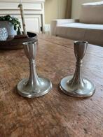 Deense tinnen kandelaars van Just Andersen nr 2732, Ophalen of Verzenden, Overige materialen