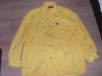 versace overhemd XL geel, Kleding | Heren, Overhemden, Zo goed als nieuw, Verzenden, Geel