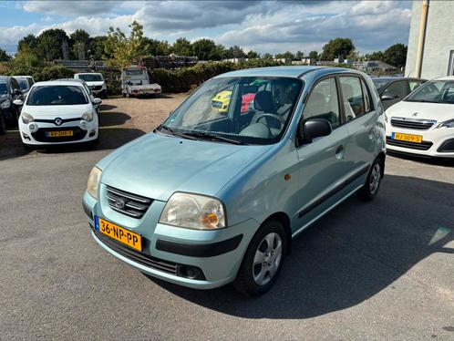 Hyundai Atos 1.1 2004 Blauw WEINIG KM NIEUWE APK, Auto's, Hyundai, Bedrijf, Atos, Benzine, C, Hatchback, Handgeschakeld, Origineel Nederlands