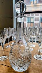 Kristallen karaf en glazen, zgan, Antiek en Kunst, Antiek | Glas en Kristal, Ophalen