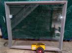 Hardhouten kozijn met HR++ vast glas 1700*1475, Ophalen, Zo goed als nieuw, Gevelraam of Ruit