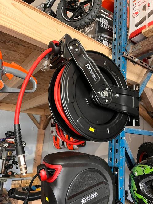 Ijzeren oprolbare luchthaspel zware kwaliteit, Auto diversen, Autogereedschap, Ophalen