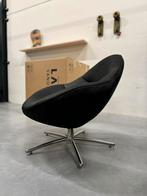 Nieuw Label Vandenberg Hidde Soft fauteuil Bald sprang Zwart, Nieuw, 75 tot 100 cm, Ophalen of Verzenden, Label