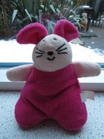 Roze mormel konijn of muis merk Difrax badstof, Ophalen of Verzenden, Zo goed als nieuw, Konijn