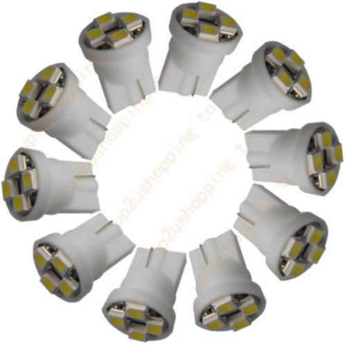 Steeklampjes LED 12Volt Xenon-look (4 SMD leds) (W5W / T10), Auto diversen, Tuning en Styling, Ophalen of Verzenden