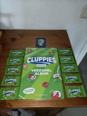 Cluppies verzamelboek + 10 zakjes cluppie + 1 super cluppie beschikbaar voor biedingen
