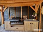 Buitenkeuken losse kast dubbel steigerhout, Houtskool, Vrijstaand, Hout Art, Info@hout-art.nl