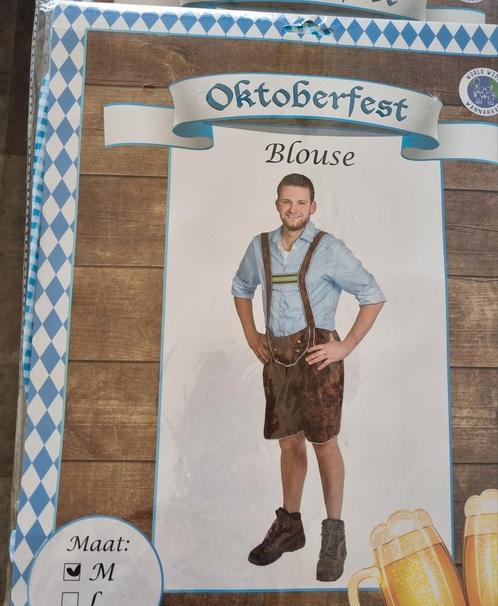 OKTOBERFEST BLOUSE, Heren Tiroler, maat M, Nieuw!, Kleding | Heren, Carnavalskleding en Feestkleding, Nieuw, Kleding, Carnaval