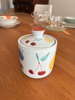 Suikerpot - voorraad pot   Met mogelijkheid voor een lepel, Antiek en Kunst, Ophalen