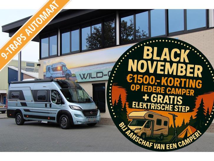 Adria Twin Supreme 640 SGX - 180PK 9T AUT - 150AH LITHIUM!!, Caravans en Kamperen, Campers, Bedrijf, tot en met 2, Buscamper of Camperbus