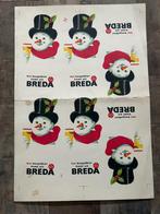 Poster Breda bier sneeuwman, Verzamelen, Biermerken, Ophalen of Verzenden, Reclamebord, Plaat of Schild, Overige merken