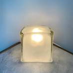 IKEA Ice Cube Lamp Iviken Ijsblok Vintage Retro, Ophalen of Verzenden, Gebruikt, Glas