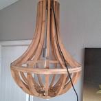Prachtig houten lamp, stoer, sober, robuust, Ophalen