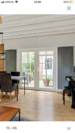 Gevel Radiatoren 2 stuks donker grijs, Ophalen, Zo goed als nieuw, Radiator, 30 tot 80 cm