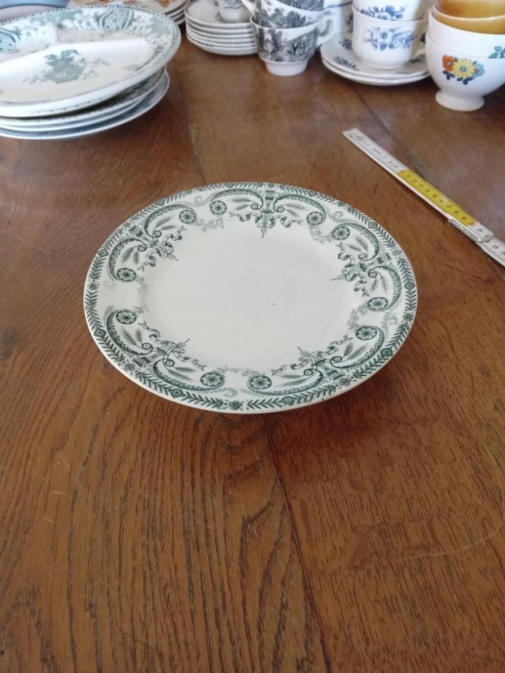 Mooi gaaf presenteerschaaltje op voetje genummerd, Antiek en Kunst, Antiek | Servies los, Ophalen of Verzenden