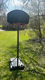 Basketbal net en standaard, Sport en Fitness, Ophalen of Verzenden, Gebruikt, Ring, Bord of Paal