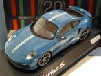 Minichamps Porsche 911 Turbo 2021 1:43 Blauw WAP0209050N001, Nieuw, Ophalen of Verzenden, MiniChamps, Auto