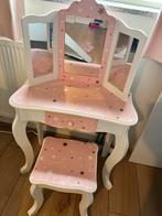Kaptafel/ make up tafel meisjes, Ophalen of Verzenden, Zo goed als nieuw, 50 tot 100 cm, Minder dan 100 cm