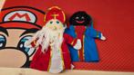 Sinterklaas en Zwarte Piet handpoppen, Ophalen of Verzenden, Gebruikt, Overige typen