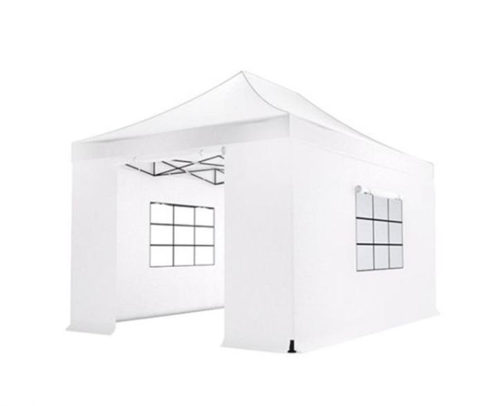 Easy-Up Tent Pop-Up Tent Partytent Vouwtent 3x4,5m. Wit, Tuin en Terras, Partytenten, Nieuw, Partytent, Opvouwbaar, Ophalen of Verzenden