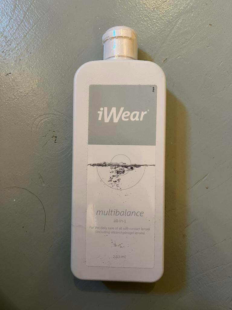 Iwear multibalance Lenzenvloeistof gesealt., Ophalen of Verzenden, Zo goed als nieuw, Gehele gezicht