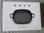 SMEG gietijzeren grillpan NIEUW, Ophalen of Verzenden, Nieuw, Gietijzer, Overige typen