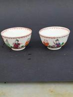 5 x kommetje manderijn chinees porselein 18e, Antiek en Kunst, Ophalen of Verzenden