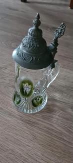 Bierpul antiek geslepen glas, Antiek en Kunst, Antiek | Glas en Kristal, Ophalen of Verzenden