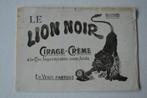 Vloeiblad.  Le lion noir., Ophalen of Verzenden, Zo goed als nieuw, Overige typen