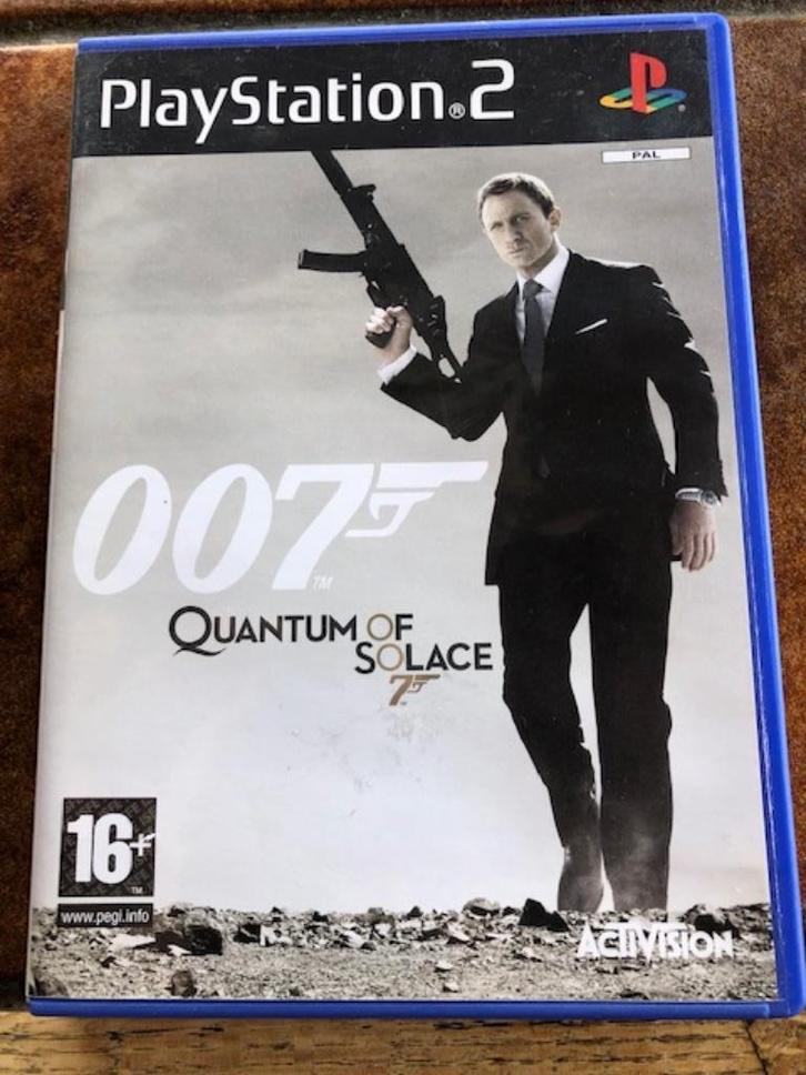 007 Quantum of Solace PS2, Spelcomputers en Games, Games | Sony PlayStation 2, Gebruikt, Shooter, 1 speler, Vanaf 16 jaar, Ophalen of Verzenden