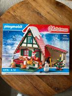 Playmobil 5976 kersthuis huis kerstman sneeuw kerstdorp, Ophalen of Verzenden, Zo goed als nieuw