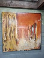 Schilderij Jacqueline Bozon - Abstract 100x100cm, Antiek en Kunst, Kunst | Schilderijen | Abstract, Ophalen of Verzenden
