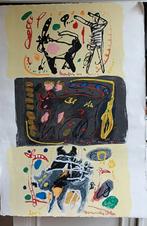 Zeefdruk Dominique Chan, Antiek en Kunst, Kunst | Litho's en Zeefdrukken, Ophalen of Verzenden