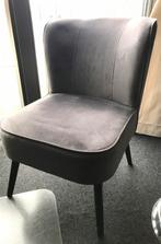 Mooie grijze stoffen salon fauteuil, Huis en Inrichting, Fauteuils, Zo goed als nieuw, Ophalen