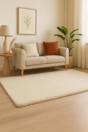 Brink & Campman Gravel Wool White – (250x350 cm) beschikbaar voor biedingen