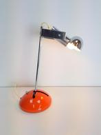 Vintage bureaulamp R. Sonneman Luci Italia '70 mid century, Huis en Inrichting, Lampen | Tafellampen, Minder dan 50 cm, Gebruikt
