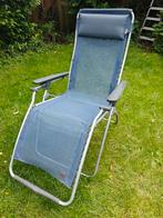 Lafuma ligstoel nat en droog, Tuin en Terras, Tuinstoelen, Ophalen, Zo goed als nieuw, Aluminium
