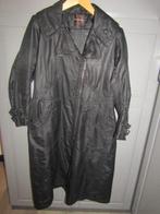 G321 CREENSTONE mt 44 mantel jas zwart lang tussenjas, Kleding | Dames, Jassen | Winter, Verzenden, Zwart, Creenstone, Maat 42/44 (L)