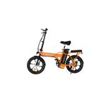 KOOLUX elektrische fiets - Opvouwbare E-bike 35-70 KM Oranje, Fietsen en Brommers, Fietsen | Vouwfietsen, Overige merken, 16 tot 18 inch