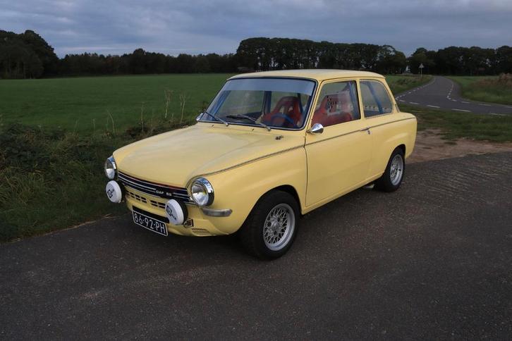 Daf 55 rally, Auto's, Overige Auto's, Particulier, Benzine, Hatchback, Automaat, Origineel Nederlands, Wit, Achterwielaandrijving