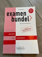 Examenbundel Geschiedenis VWO 2021/2022, Ophalen of Verzenden, Zo goed als nieuw, VWO, Geschiedenis