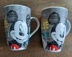 2 grote Mickey mouse mokken/bekers van disneyland samen 5,00, Mickey Mouse, Ophalen of Verzenden, Zo goed als nieuw, Servies