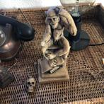 Beeld “Denkende Aap” – Filosofisch/Academisch Figuratief, Verzamelen, Beelden en Beeldjes, Ophalen of Verzenden, Dier