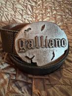JOHN GALLIANO riem maat 95 origineel ZGAN, Kleding | Heren, Riemen en Ceinturen, John Galliano, Bruin, Echt leder, Ophalen of Verzenden