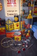 Rommelmarkt antieke vintage garage oldtimer USA, Ophalen of Verzenden, Gebruikt, Reclamebord
