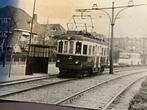 Oude tram richting Den Haag - foto, Verzamelen, Spoorwegen en Tramwegen, Verzenden, Gebruikt, Tram, Kaart of Prent