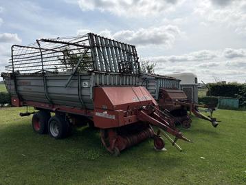 2 stuks Mengele opraapwagen beschikbaar voor biedingen