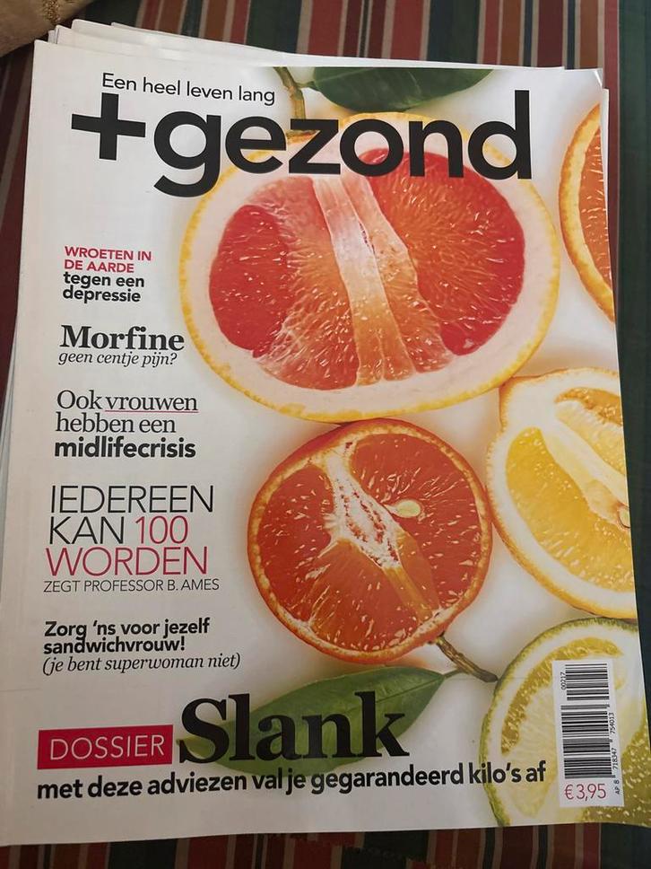 +Gezond magazine - Dossier Slank, Boeken, Tijdschriften en Kranten, Gelezen, Lichaam en Geest, Ophalen of Verzenden
