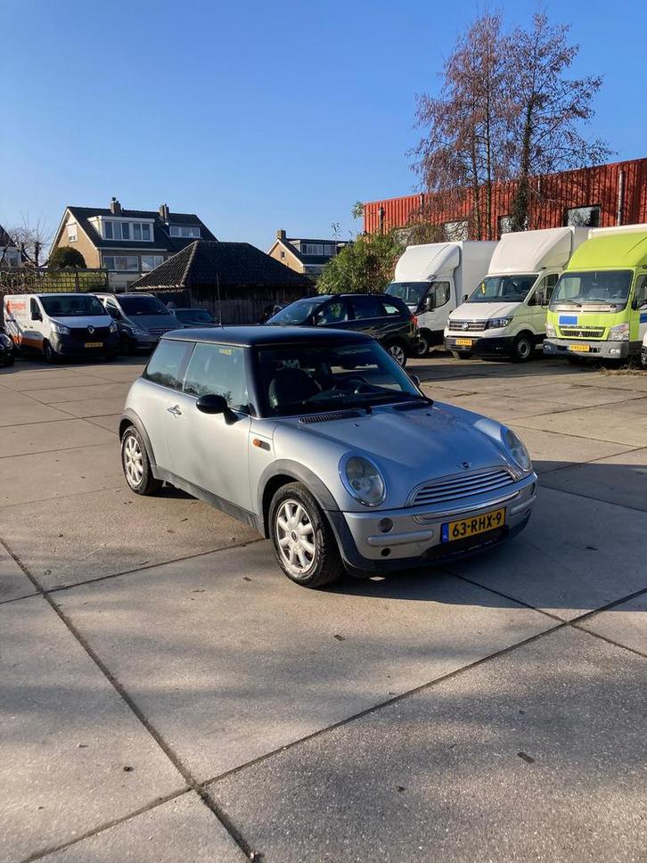 MINI ONE 1.6 16V ONE 2002 GRIJS| AUTOMAAT|, Auto's, Mini, Particulier, One, Benzine, C, Hatchback, Automaat, Geïmporteerd, Zilver of Grijs