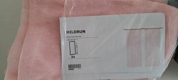 Ikea Hildrun Gordijnen - Roze - 145x300cm (2x) beschikbaar voor biedingen